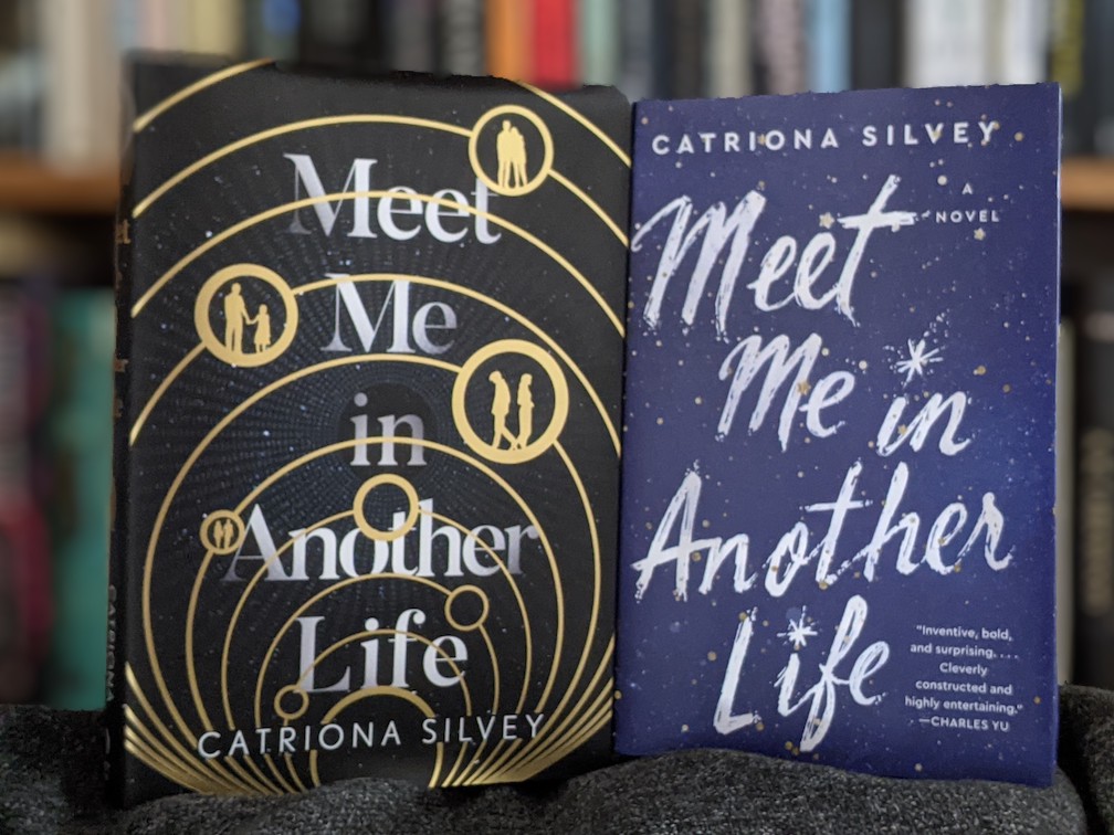 US and UK editions of Meet Me in Another Life